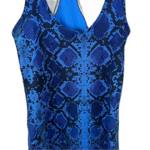 Lululemon Mini Ziggy Snake Blue Cool Racerback - Picture 15 of 16